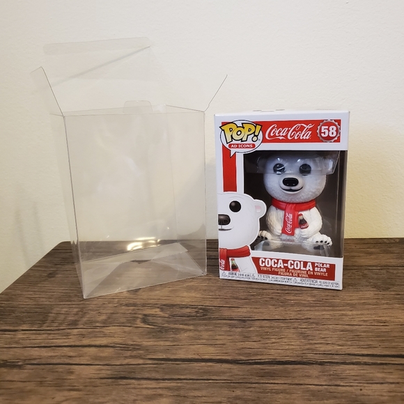 Coca-Cola Polar Bear Funko Pop Ad Icon #58 - Picture 2 of 9